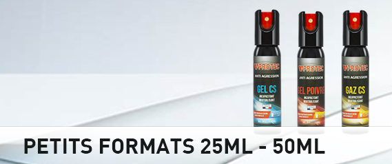 Aérosol lacrymogène anti-agression ininflammable gel poivre 75 ml