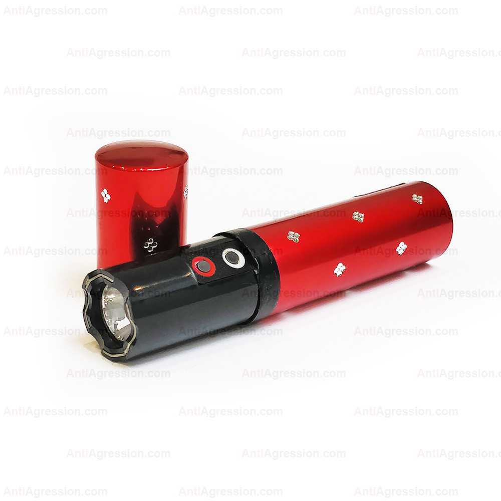Lady Self Défense Mini rouge à lèvres matraques électroniques avec lampe de  poche (FD-328) - Chine Rouge à lèvres les fusils paralysants, Stun Gun